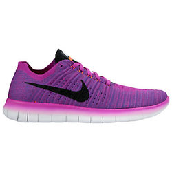 Nike Free RN Flyknit Women's Running Shoes Hyper Violet/Black